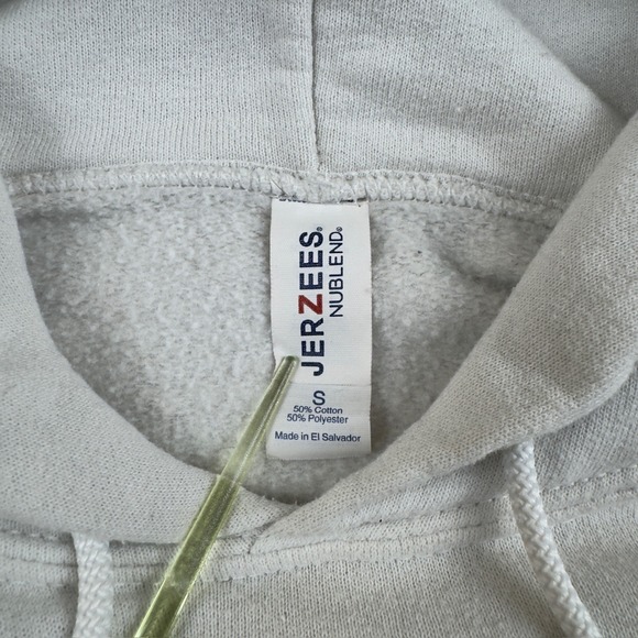 Vintage Space Jam Looney Tunes Hoodie White Cartoon Movie Pullover Men's S - Picture 4 of 16